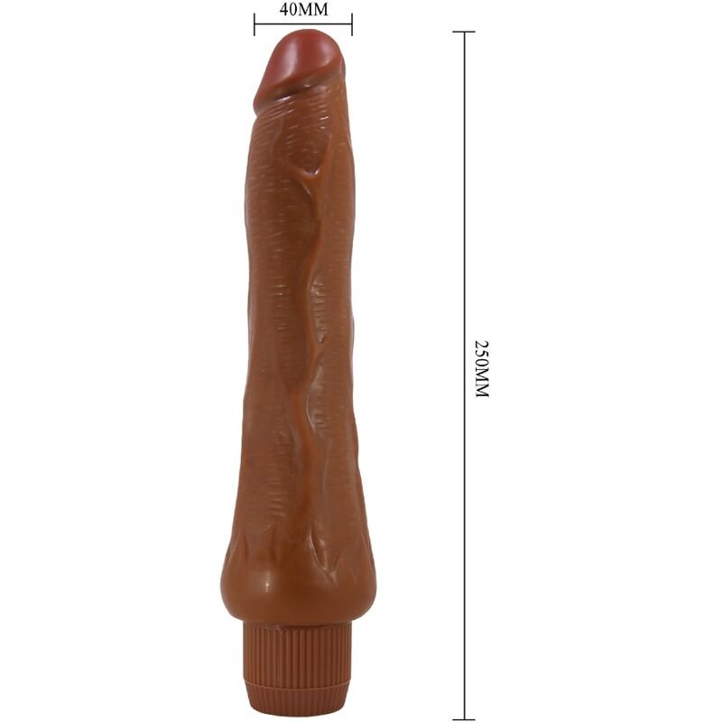 BAILE - VIBRADOR REALISTA DRYAD 25 CM MULATO - Image 3