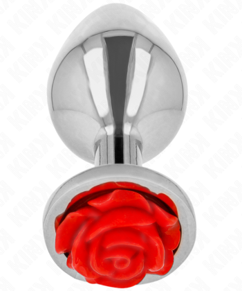 Visão alternativa de KINK - PLUG ANAL ROSA VERMELHO TAMANHO S