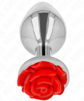 Visão alternativa de KINK - PLUG ANAL ROSA VERMELHO TAMANHO L