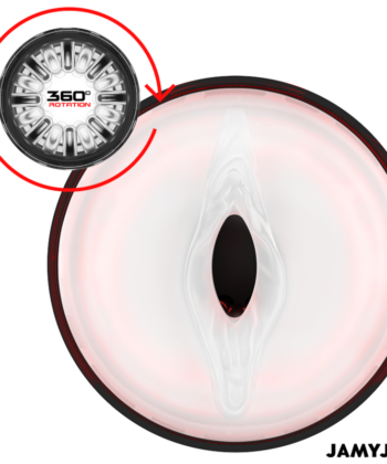 Visão alternativa de JAMYJOB - STORM MASTURBADOR AUTOMÁTICO DE VAGINA 10 MODOS DE ROTAÇÃO E IMPULSO