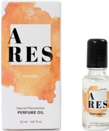 SECRETPLAY - ARES PERFUME NATURAL FEROMONAS EM ÓLEO PARA HOMENS 20 ML