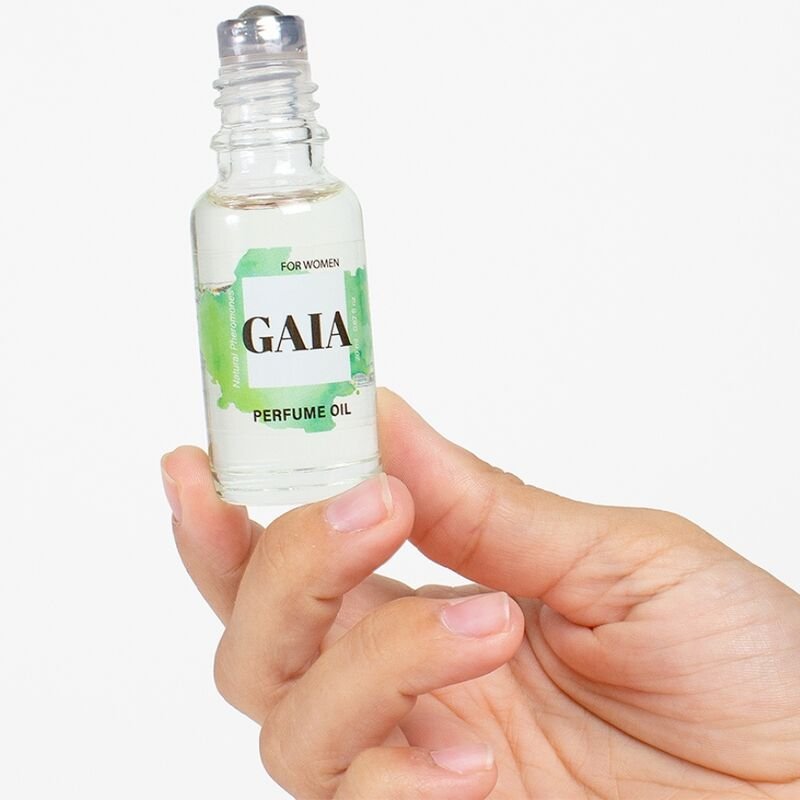 SECRETPLAY - GAIA PERFUME NATURAL FEROMONAS EM ÓLEO PARA MULHERES 20 ML - Imagem 5