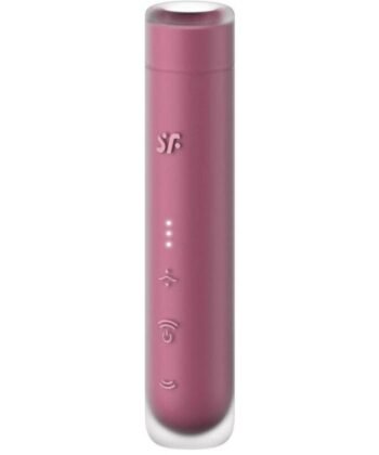 SATISFYER - ESTIMULADOR DE CLITÓRIS FIRST KISS WAVE GARNET