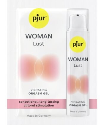 PJUR - GEL VIBRATÓRIO WOMAN LUST DOSE ÚNICA PARA ORGASMO 1,5 ML