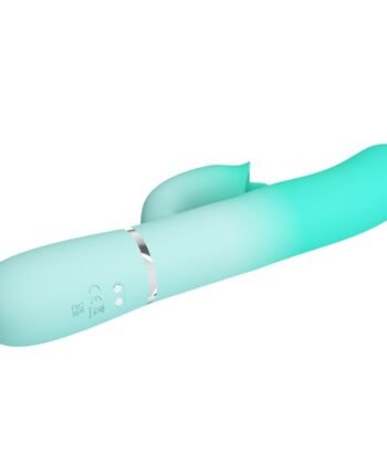 Visão alternativa de PRETTY LOVE - GIGI MULTIFUNCIONAL COELHO VIBRADOR AQUA VERDE