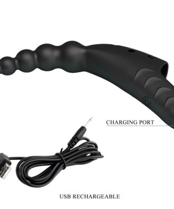 Alternative view of PRETTY LOVE - VIBRADOR DE DEDO JORDIN 10 VIBRAÇÕES PRETO