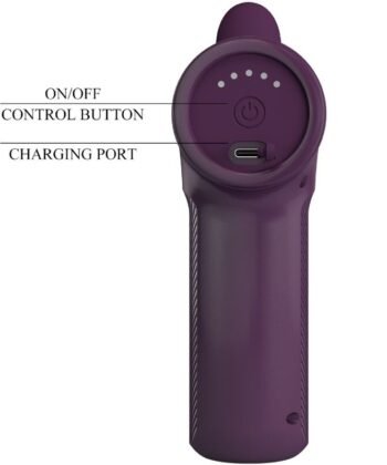 Alternative view of PRETTY LOVE - DJ SCHOLAR MASSAGER 5 CONFIGURAÇÕES ROXO