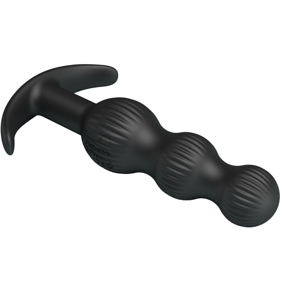 PRETTY LOVE - VIBRADOR ANAL SIDNEY 10 VIBRAÇÕES PRETO - Imagem 2