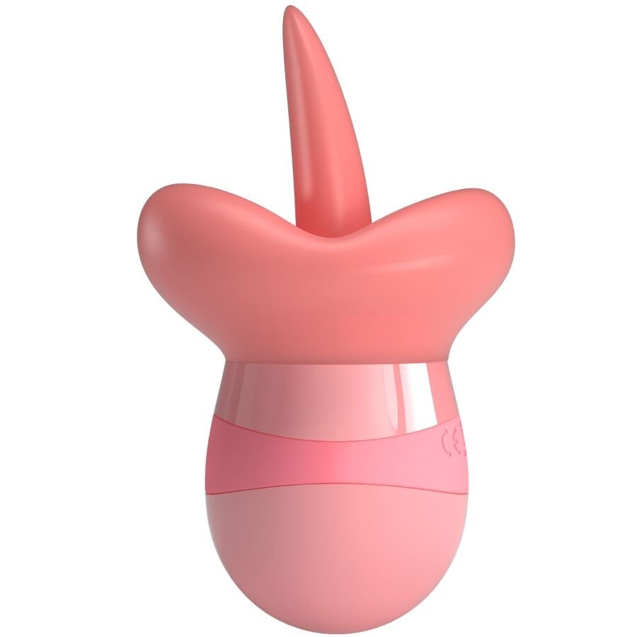 PRETTY LOVE - ESTIMULADOR DE CLITÓRIS KYLEE TONGUE 10 VIBRAÇÕES ROSA NUDE - Imagem 4