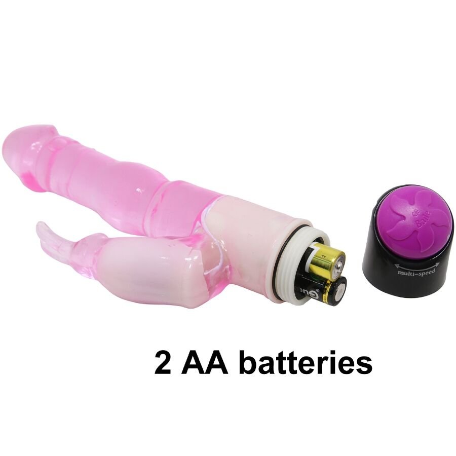 BAILE - VIBRADOR WAVES OF PLEASURE FANTASY COM COELHO 23 CM - Image 5