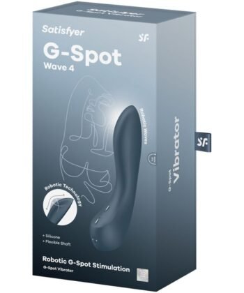 SATISFYER - G-SPOT WAVE 4 12 VIBRAÇÕES PROGRAMA VIBRADOR CINZA ESCURO - Imagem 5