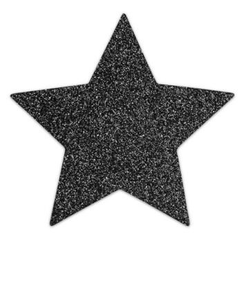 BIJOUX - INDISCRETS PEZONERAS FLASH ESTRELLA NEGRO