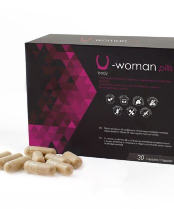 500 COSMETICS - U-WOMAN AUMENTA A LIBIDO FEMININA - 30 CÁPSULAS