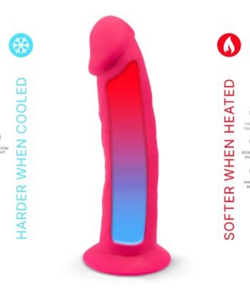 SILEXD - MODELO 2 PÉNIS REALISTA PREMIUM SILEXPAN SILICONE FÚCSIA 19.2 CM - Imagem 4