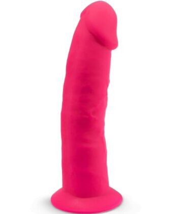 SILEXD - MODELO 2 PÊNIS REALÍSTICO PREMIUM SILEXPAN SILICONE FÚCSIA 19.2 CM