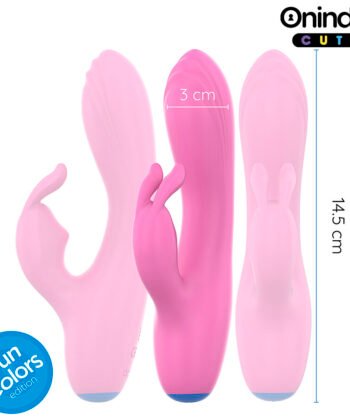 Visão alternativa de ONINDER CUTE - VIBRADOR LOVE BUNNY PARA PONTO G E CLITÓRIS - APLICATIVO MUNDIAL GRATUITO