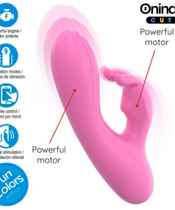ONINDER CUTE - VIBRADOR LOVE BUNNY PARA PONTO G E CLITÓRIS - APLICAÇÃO MUNDIAL GRATUITO - Imagem 3