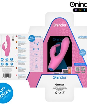 ONINDER CUTE - VIBRADOR LOVE BUNNY PARA PONTO G E CLITÓRIS - APLICAÇÃO MUNDIAL GRATUITO - Imagem 4
