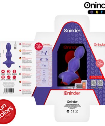 ONINDER CUTE - PLUG ANAL VIBRANTE LOVE BUTT - APLICAÇÃO MUNDIAL GRATUITO - Image 5
