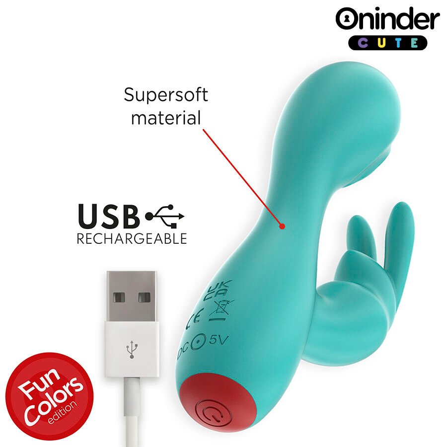 ONINDER CUTE - LOVE BUNNY VIBRADOR CLITÓRISMO PONTO G - APLICATIVO MUNDIAL GRATUITO - Image 5