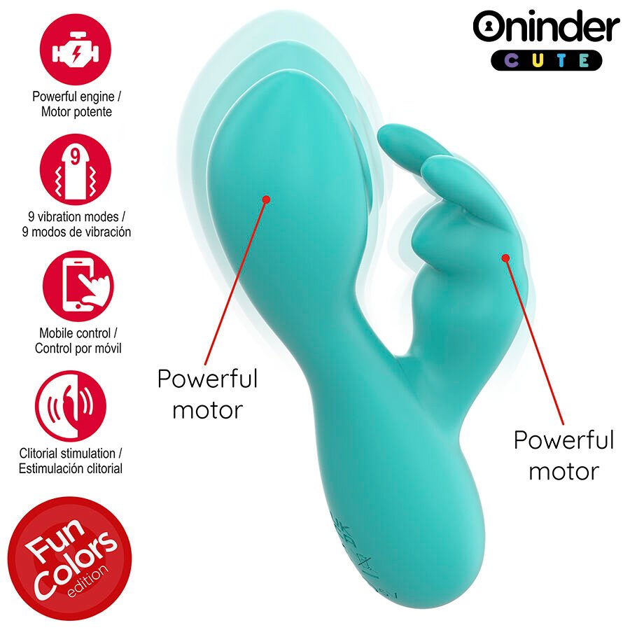 ONINDER CUTE - LOVE BUNNY VIBRADOR CLITÓRISMO PONTO G - APLICATIVO MUNDIAL GRATUITO - Image 4