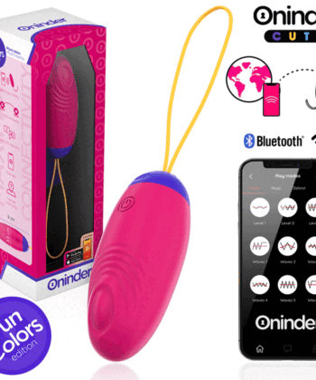 Visão alternativa de ONINDER CUTE - OVO DE SILICONE COM VIBRAÇÕES PARA PRAZER E AMOR - APLICATIVO GRATUITO GLOBAL