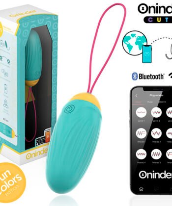 Visão alternativa de ONINDER CUTE - OVO VIBRATÓRIO PARA PRAZER E AMOR - GEMAS DE SILICONE GIRATÓRIAS - APLICATIVO GRATUITO GLOBAL