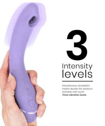 Visão alternativa de WOMANIZER – VIBRADOR PONTO G OG LILÁS