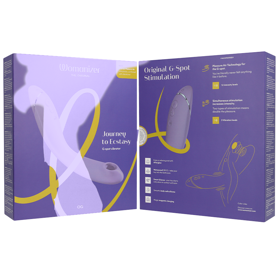WOMANIZER – VIBRADOR PONTO G OG LILÁS - Image 4