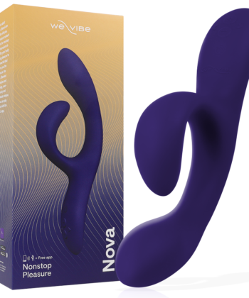 WE-VIBE - VIBRADOR NOVA 3 COELHO AZUL MEIA NOITE