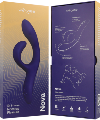 Visão alternativa de WE-VIBE - VIBRADOR NOVA 3 COELHO AZUL MEIA NOITE