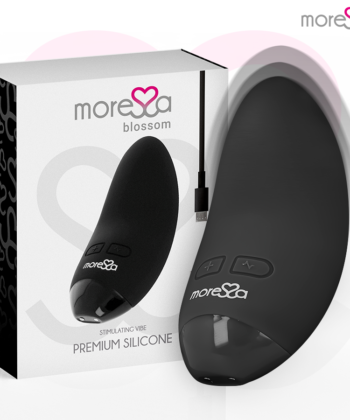 MORESSA - VIBRADOR BLOSSOM PRETO