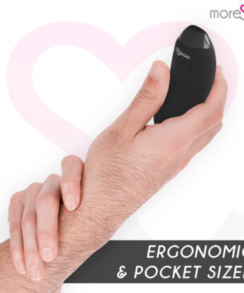 Visão alternativa de MORESSA - VIBRADOR BLOSSOM PRETO