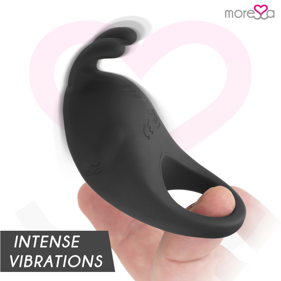MORESSA - BRAD PREMIUM SILICONE RECARREGVEL PRETO - Imagem 3