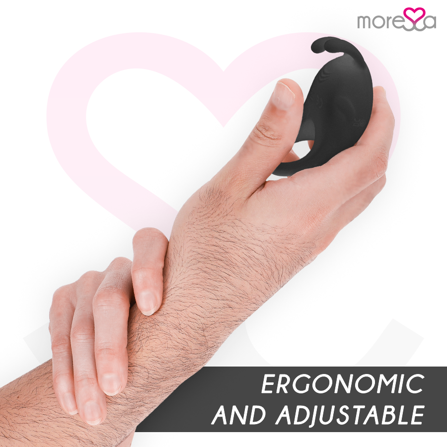 MORESSA - BRAD PREMIUM SILICONE RECARREGVEL PRETO - Imagem 5