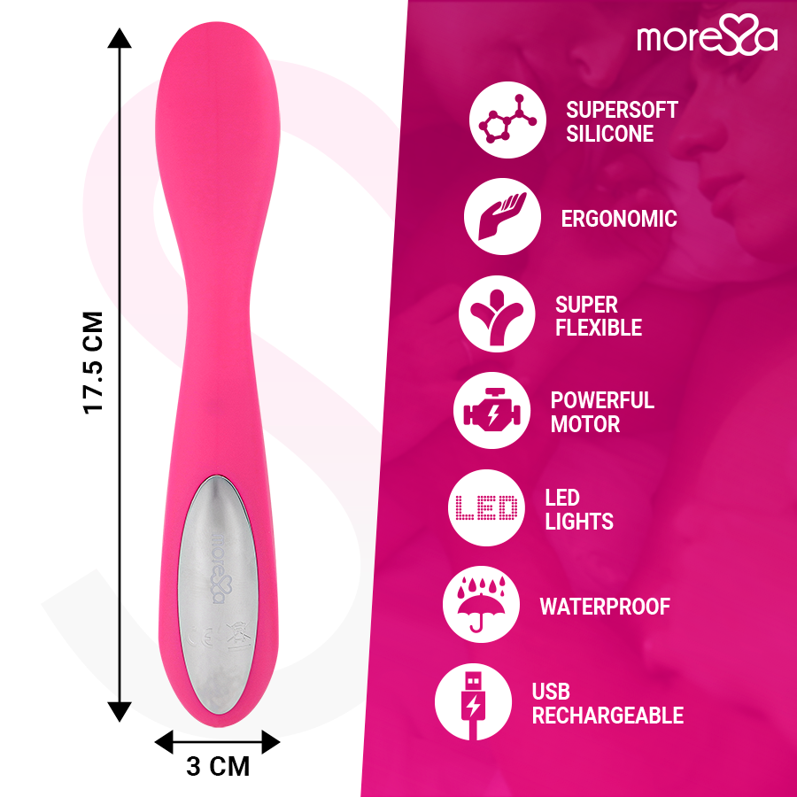 MORESSA - DRUSO PREMIUM SILICONE RECARREGVEL - Image 4
