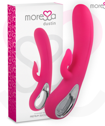 MORESSA - DUSTIN SUCÇÃO CLITÓRICA E VIBRAÇÃO PODEROSA SILICONE PREMIUM RECARREGÁVEL