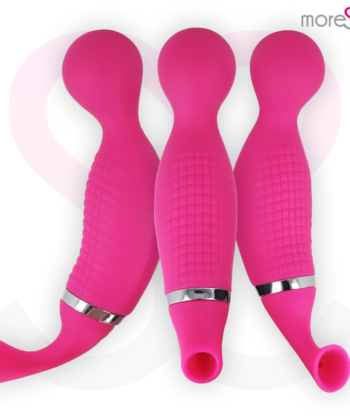 Visão alternativa de MORESSA - KIRK DUO SUCÇÃO + MASSAGEADOR MULTI-PERFORMANCE PREMIUM SILICONE RECARREGÁVEL