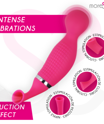 MORESSA - KIRK DUO SUCÇÃO + MASSAJADOR MULTI-PERFORMANCE PREMIUM SILICONE RECARREGÁVEL - Imagem 3