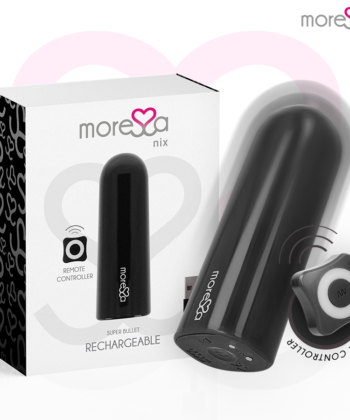 MORESSA - NIX VIBRADOR CONTROLE REMOTO PRETO