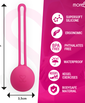 Visão alternativa de MORESSA - OSIAN ONE PREMIUM SILICONE ROSA