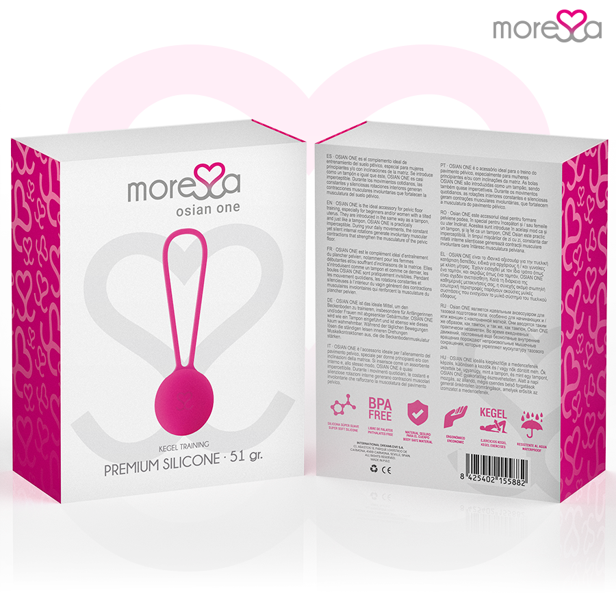 MORESSA - OSIAN ONE PREMIUM SILICONE ROSA - Imagem 3