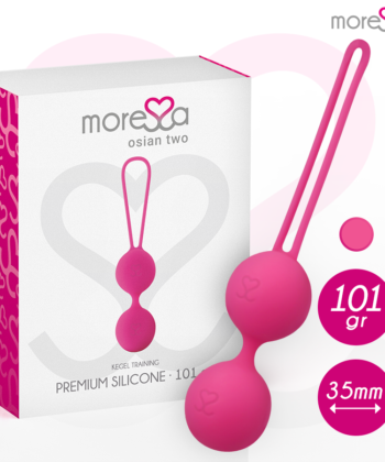 MORESSA - OSIAN DOIS SILICONE PREMIUM ROSA