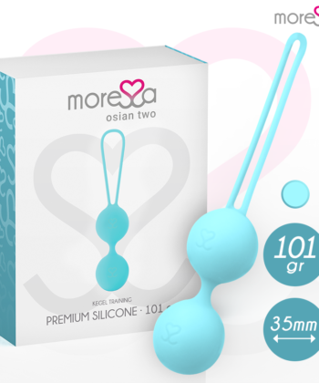 MORESSA - OSIAN DOIS SILICONE TURQUESA PREMIUM