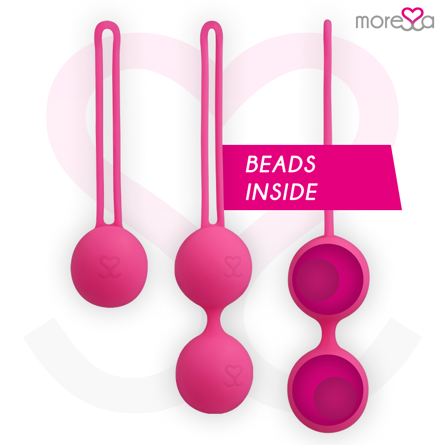 MORESSA - CONJUNTO OSIAN PREMIUM SILICONE ROSA (Osian One - 51 g | Osian Two - 101 g | Osian Three 85 g) - Image 2