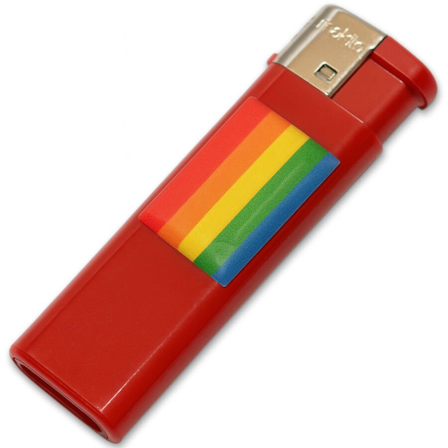 PRIDE - FÚSCIA MAIS LEVE COM BANDEIRA LGBT