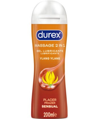 DUREX - GEL LUBRICANTE DE MASAJE SENSUAL YLANG YLANG 200 ML