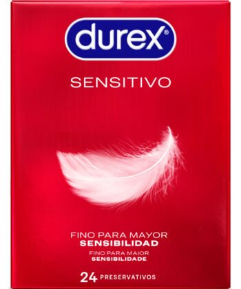 DUREX - PRESERVATIVOS SENSITIVE 24 UNIDADES