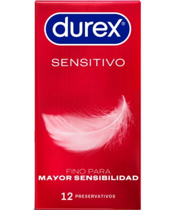 DUREX - PRESERVATIVOS SENSITIVE 12 UNIDADES
