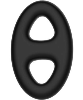 Alternative view of CRAZY BULL - ANILLO DOBLE SILICONA OVALADO